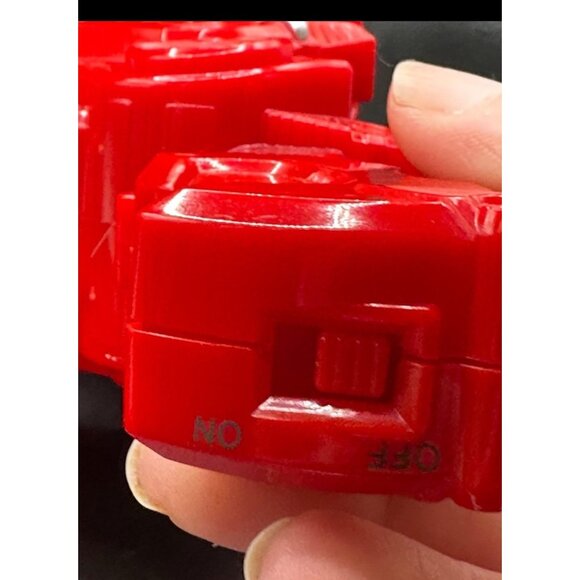 Power Rangers Tyrannosaurs Rex Super Charge Morpher Red Gun Blaster Bandai WORKS - Picture 5 of 13